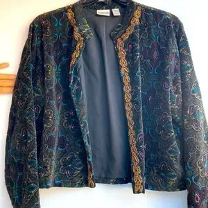 Chico s Jackets Coats Chicos Jacket Size 3 Can Be Used As Evening Jacket Or With Jeans Poshmark